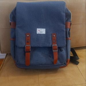 Modoker-Grey-laptop backpack, for Women,Men, kids